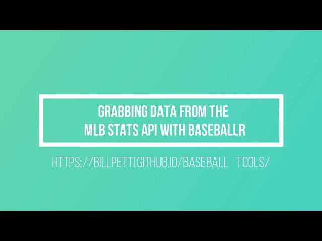 Api Baseball – The Best Place to Find Baseball Stats