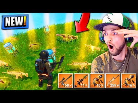 *NEW* LEGENDARY GUNS ONLY in Fortnite: Battle Royale! (SOLID GOLD) - UCYVinkwSX7szARULgYpvhLw