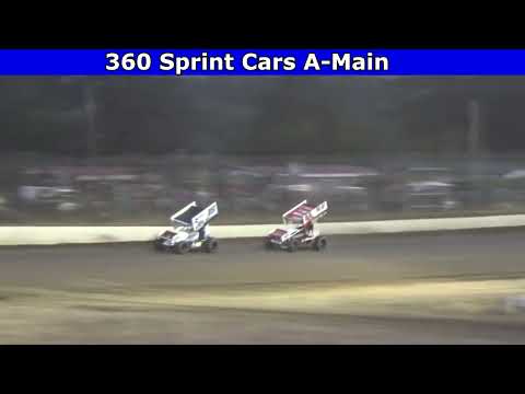 Grays Harbor Raceway - July 21, 2024 - 360 Sprint Cars A-Main - dirt track racing video image