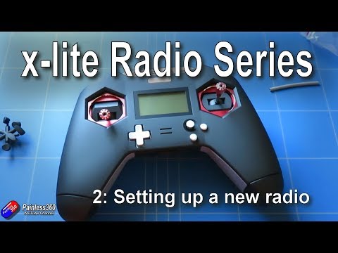 FrSky X-Lite Radio Series: Simple Setup of a brand new radio - UCp1vASX-fg959vRc1xowqpw