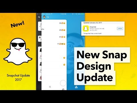 Snapchat Update 10.0 - "New Look" 2017 - UCU9i_KBWwhhBoyJexMmlsIg