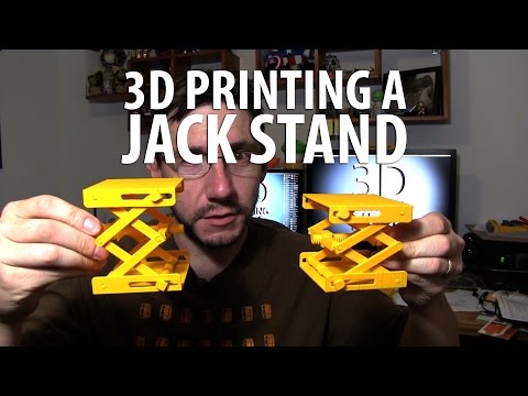 3D Printing a Jack Stand / Scissor Lift plus Simplify3D Horizontal Size Adjustment / Timelapse - UC_7aK9PpYTqt08ERh1MewlQ