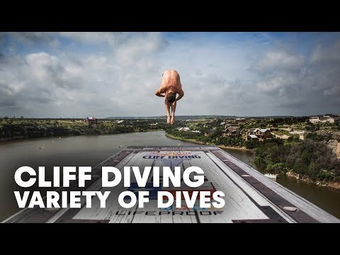 The Variety of Dives at the Red Bull Cliff Diving World Series 2015 - UCblfuW_4rakIf2h6aqANefA