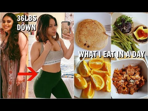 WHAT I EAT IN A DAY TO LOSE WEIGHT: HOW I LOST 36LBS! | JuicyJas - UCqTR5f7YkGro3cPv23SqcqQ