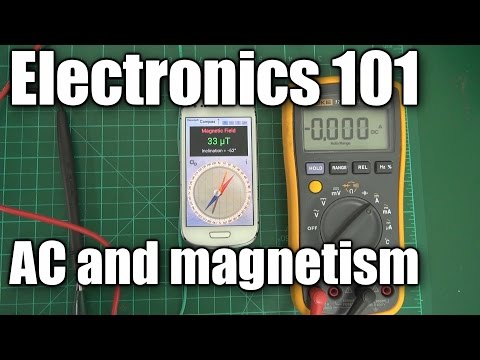 Electronics 101 - AC current and magnetism - UCahqHsTaADV8MMmj2D5i1Vw