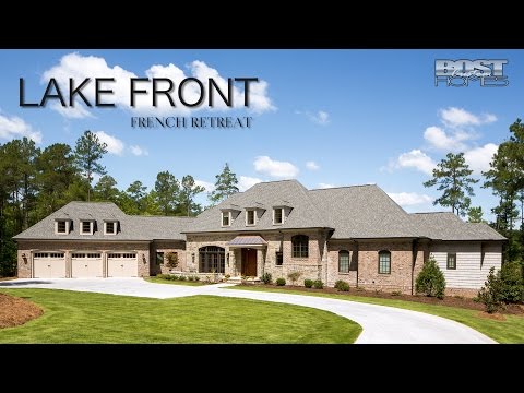 Architecture Spotlight #68 | Lake Front French Retreat by Bost Builders | Raleigh, North Carolina 