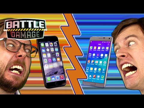 iPhone 6 Plus vs. Galaxy Note 4 | WIRED’s Battle Damage - UCftwRNsjfRo08xYE31tkiyw