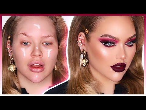 VAMPY Holiday Cat Eye Makeup Transformation! - UCzTKskwIc_-a0cGvCXA848Q