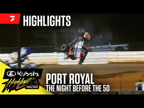 Night Before The Tuscarora 50 | Kubota High Limit Racing at Port Royal Speedway 9/6/24 | Highlights - dirt track racing video image