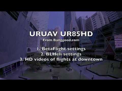 URUAV UR85HD - Part 2/2 - Flying Around Downtown - UCWgbhB7NaamgkTRSqmN3cnw