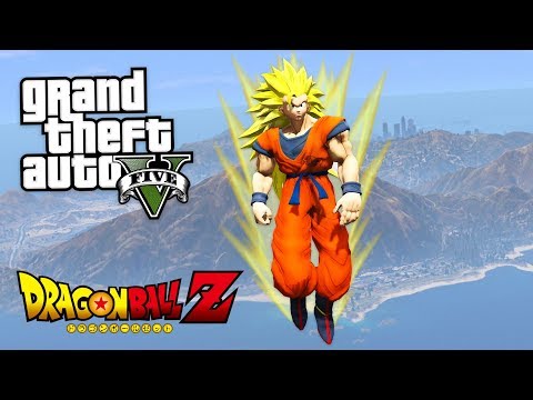 DRAGON BALL Z "SUPER SAIYAN 3 GOKU" MOD w/ NEW SPIRIT BOMB, DESTRUCTO DISC, KAMEHAMEHA! (GTA 5 Mods) - UC2wKfjlioOCLP4xQMOWNcgg