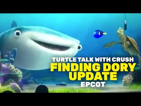 New characters from Finding Dory now appearing in Turtle Talk with Crush at Epcot - UCYdNtGaJkrtn04tmsmRrWlw