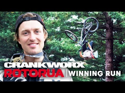 Crankworx Rotorua 2018: MTB Slopestyle winning run with Brett Rheeder. - UCblfuW_4rakIf2h6aqANefA