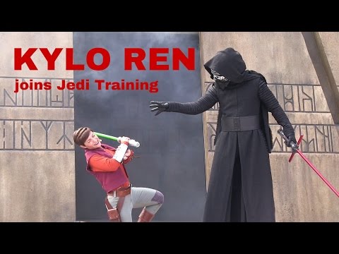 Kylo Ren joins Jedi Training show at Disney’s Hollywood Studios - UCFpI4b_m-449cePVasc2_8g