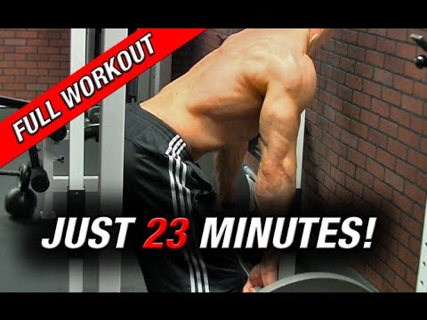 Full Back Workout (In just 23 MINUTES!!) - UCe0TLA0EsQbE-MjuHXevj2A