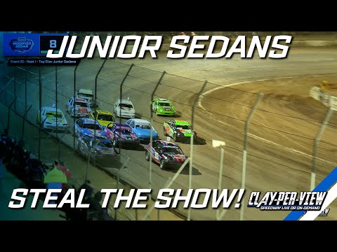 Junior Sedans | Try to Steal the Show - Mildura - 20th Apr 2025 | Clay-Per-View - dirt track racing video image