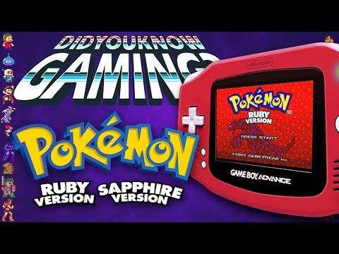 Pokemon Ruby & Sapphire - Did You Know Gaming? Feat. Furst - UCyS4xQE6DK4_p3qXQwJQAyA