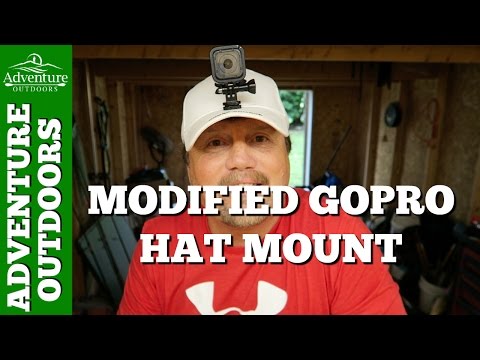 Modified GoPro Hat Mount ~ GoPro Session Hat Mount