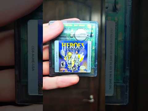 Game Boy Color games have batteries in them #gameboy #retrogaming #nintendo #gaming #gameboycolor