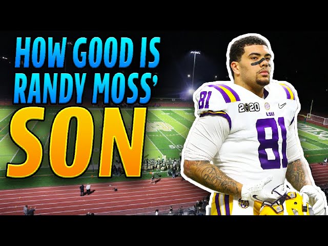 Is Randy Moss’ Son in the NFL?