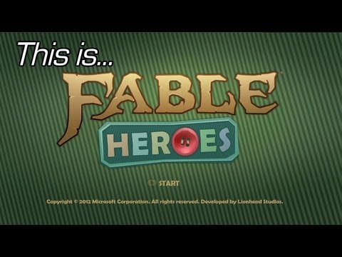 This is... Fable Heroes - UCzH3iADRIq1IJlIXjfNgTpA