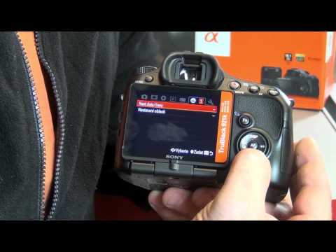 Videorecenze Sony Alpha A57 tělo