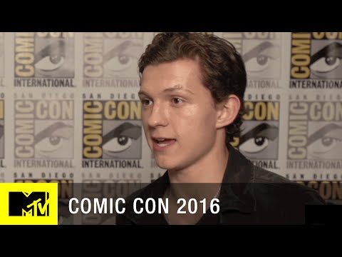 Tom Holland Gives Inside Look at 'Spider-Man: Homecoming' | Comic Con 2016 | MTV - UCxAICW_LdkfFYwTqTHHE0vg