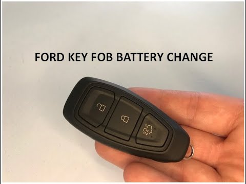 How to replace a Ford Mondeo key battery - Ford Mondeo / Fusion (MK 3)