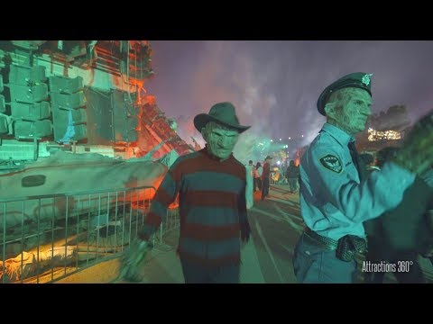 [4K]  Chucky, Freddy, Jason, & LeatherFace on Terror Tram - Halloween Horror Nights - UCbDGvfJHf0r_WjS9voB8POA