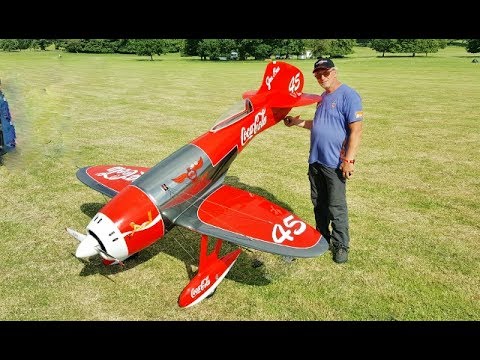 MOKI 5 CYL 300cc RADIAL POWERED RC AIRWORLD PYLON RACER "GEE BEE" DISPLAY AT WESTON PARK - 2017 - UCMQ5IpqQ9PoRKKJI2HkUxEw