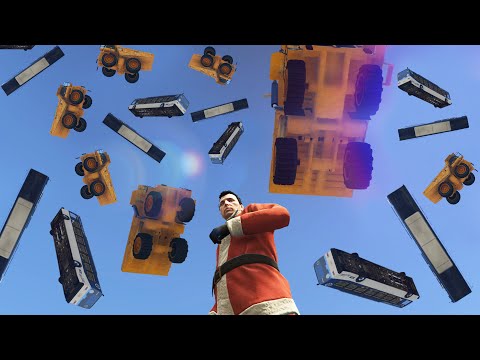 TRY TO SURVIVE THE EXTREME VEHICLE RAIN! (GTA 5 Funny Moments) - UCfLuMSIDmeWRYpuCQL0OJ6A