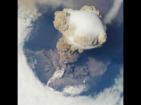 NASA | Sarychev Volcano Eruption from the International Space Station - UCAY-SMFNfynqz1bdoaV8BeQ