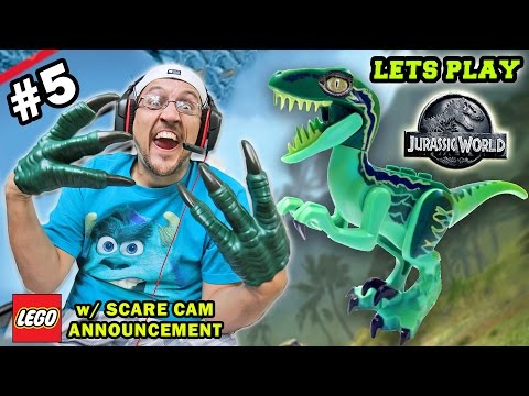 Lets Play LEGO Jurassic World Part 5: TOO MUCH POOP IN THE VISITOR CENTER! (Scare Cam Announcement) - UCC-RHF_77zQdKcA75hr5oTQ