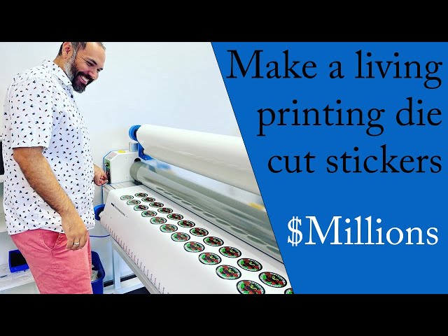 How to Make Vinyl Die Cut Stickers
