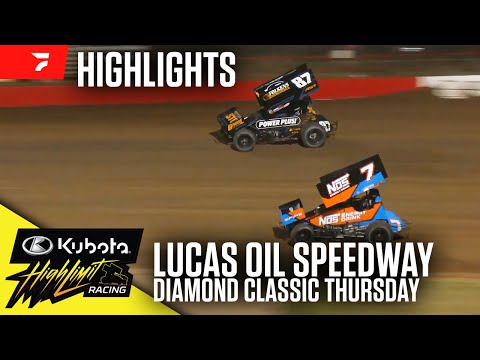 Night #1 | High Limit Racing Diamond Classic Thursday at Lucas Oil Speedway 6/26/25 | Highlights - dirt track racing video image