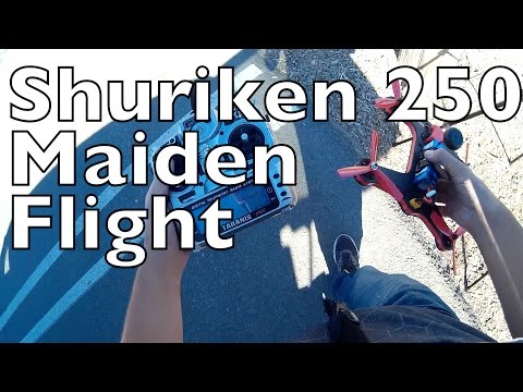 Holybro Shuriken 250 Maiden Flight - UCTa02ZJeR5PwNZK5Ls3EQGQ