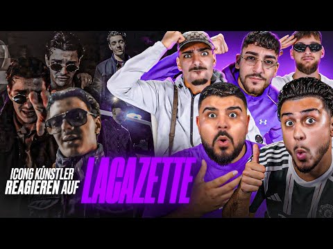 ICON 6 KÜNSTLER REAGIEREN 1. MAL AUF LACAZETTE 🤯 LACAZETTE - CUP & H&K | Reaction