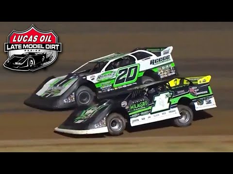 Late Model Feature | Lucas Oil Late Model Dirt Series at Lucas Oil Speedway - dirt track racing video image