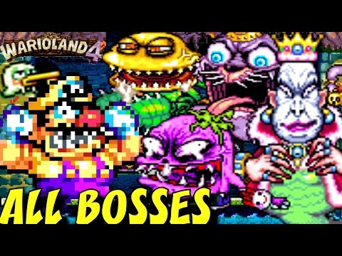 Wario Land 4 - All Bosses (No Damage) - UC-2wnBgTMRwgwkAkHq4V2rg