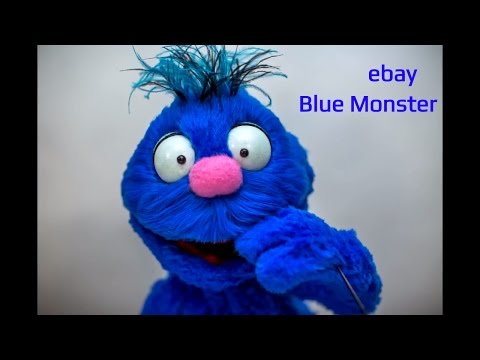 eBay Blue Monster Puppet - UCJJ8gXdnTFLLHzRnWxIIaSA