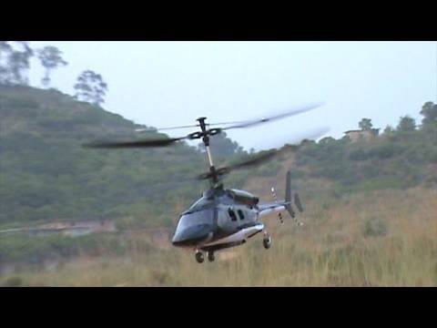 RC Bell 222 Airwolf Helicopter Indoor Flight - UCsFctXdFnbeoKpLefdEloEQ