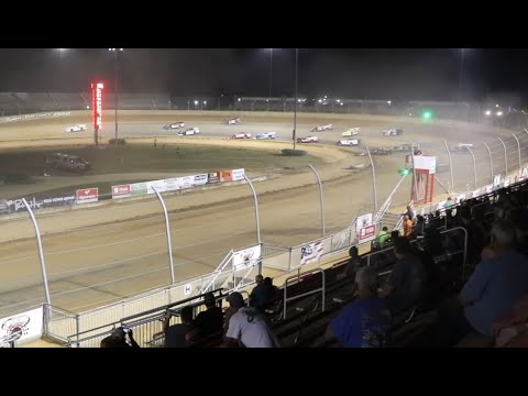 Lawrenceburg Speedway Merrill Downey Memorial Steel Block Late Model Feature Race [7/6/24] - dirt track racing video image