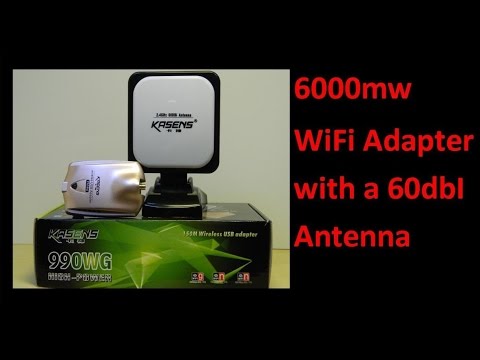 6000mw WiFi Adapter with a 60dbI Antenna - UCHqwzhcFOsoFFh33Uy8rAgQ