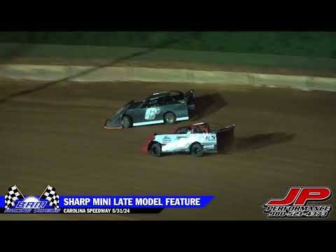 Dirty South SHARP Mini Late Model Feature - Carolina Speedway 5/31/24 - dirt track racing video image