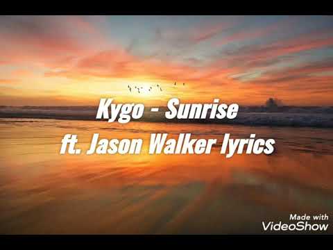 Kygo - sunrise ft. Jason Walker Lyrics (Español - Ingles)