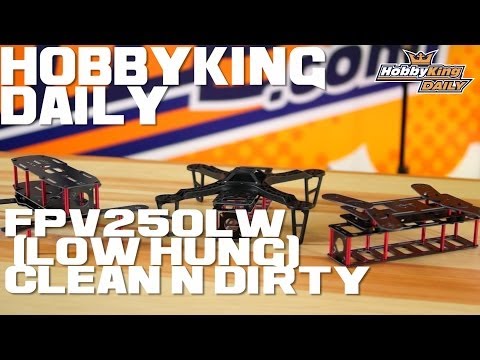 HobbyKing Daily - Mini FPV Quad Frames w/ Clean-and-Dirty plates - UCkNMDHVq-_6aJEh2uRBbRmw