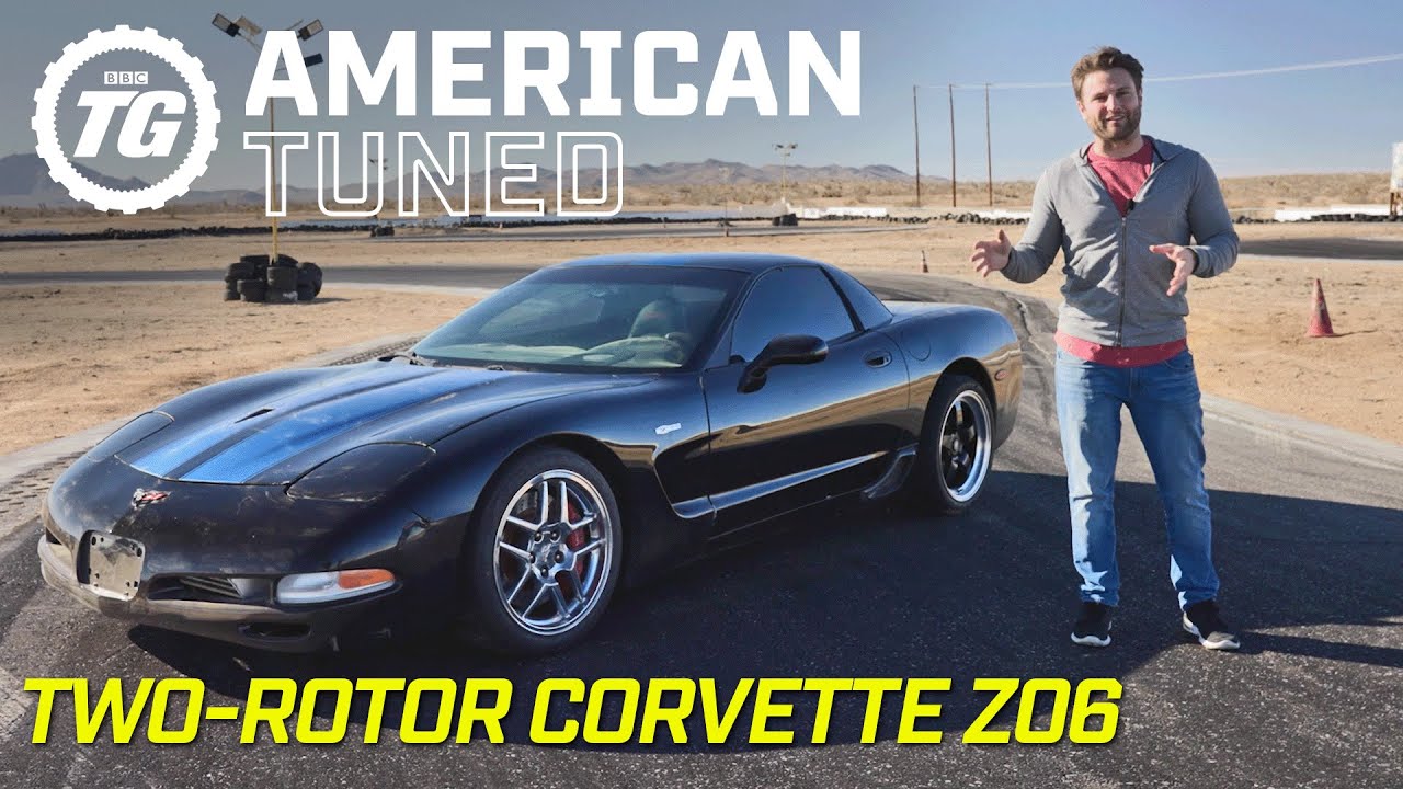 Behold Rob Dahm’s Flame-Spitting Two-Rotor-Swapped Corvette Z06 | Top Gear American Tuned