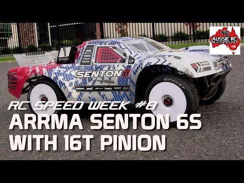 RC SPEED WEEK #8 - ARRMA Senton 6S with 16T Pinion - UCOfR0NE5V7IHhMABstt11kA