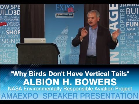 NASA's Albion H. Bowers - "Why Birds Don't Have Vertical Tails" - AMA EXPO 2014 - UCBnIE7hx2BxjKsWmCpA-uDA