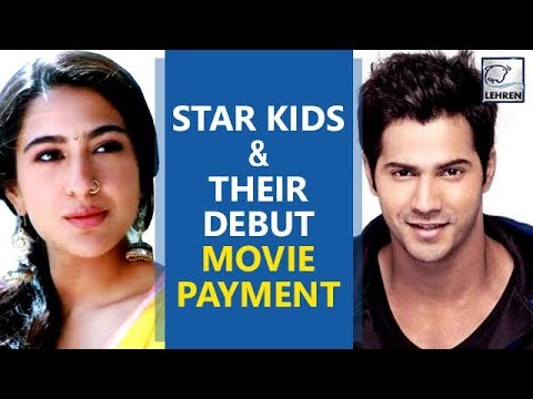 Video - Bollywood Finance - STAR KIDS & The Amount They Were Paid For Their Debut Movie #India